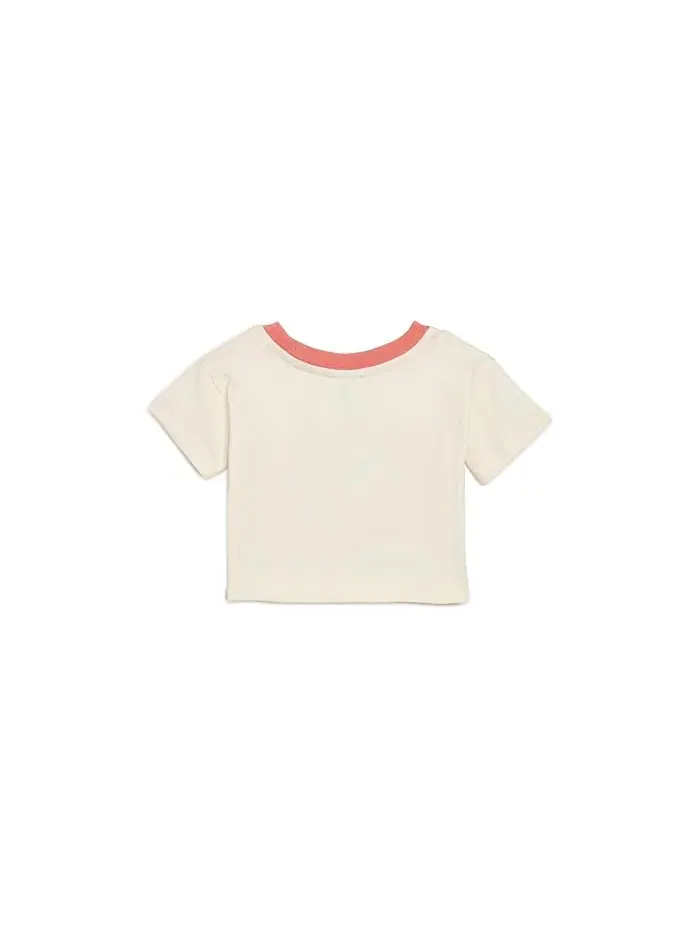 Детский комплект из футболки и шорт с принтом льва Shorts Sleeve Graphic Tee and Shorts Set Hanna Andersson, зеленый