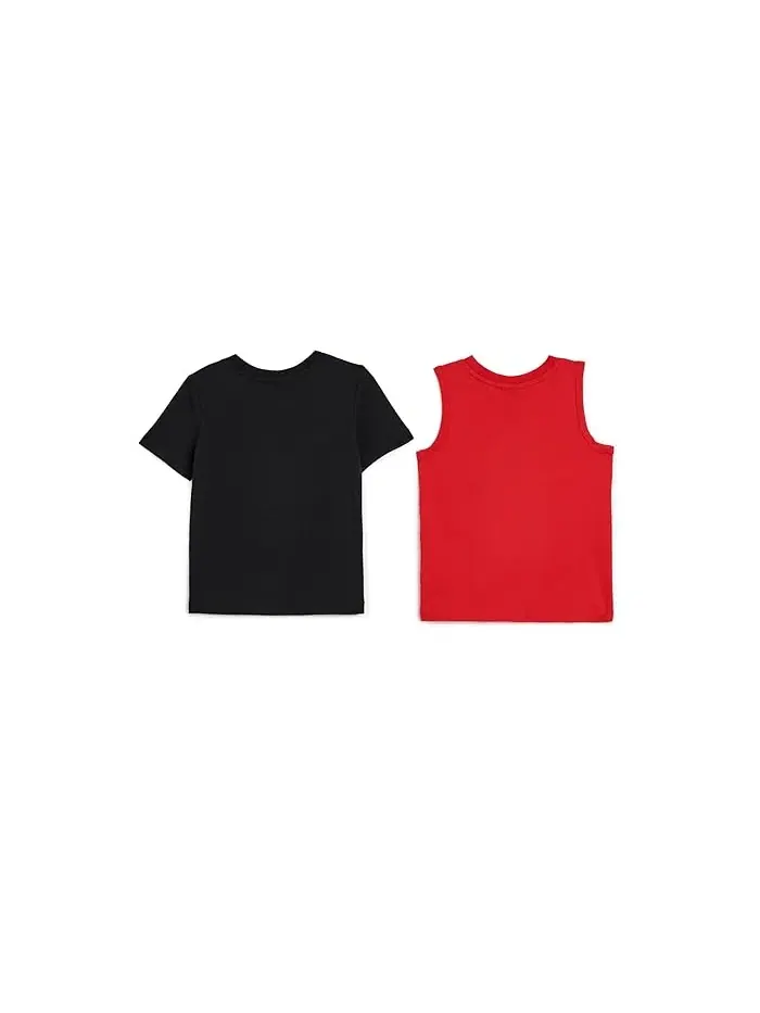 Детский набор футболка майка и шорты PUMA Kids — изображение 2 из 3, красный