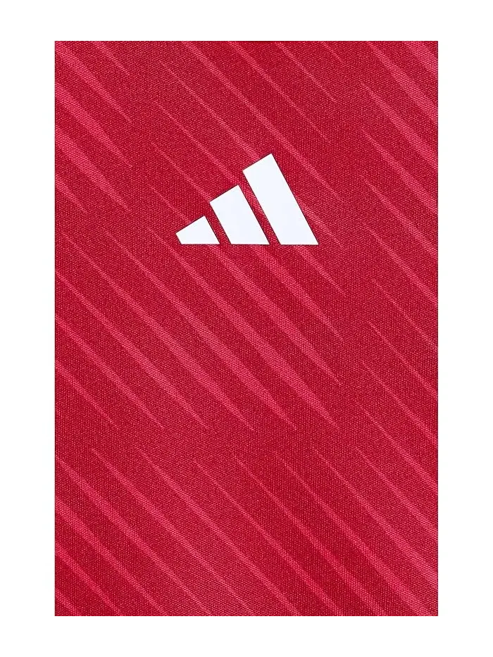 Детский игровой набор топ и юбка-шорты с принтом Aop Soccer Top Skort Set Adidas Kids — изображение 3 из 3, белый