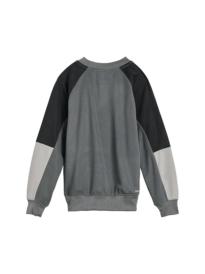 Кофта и штаны Nike Kids Lifestyle Essentials Crew Set дышащая — изображение 2 из 3, серый