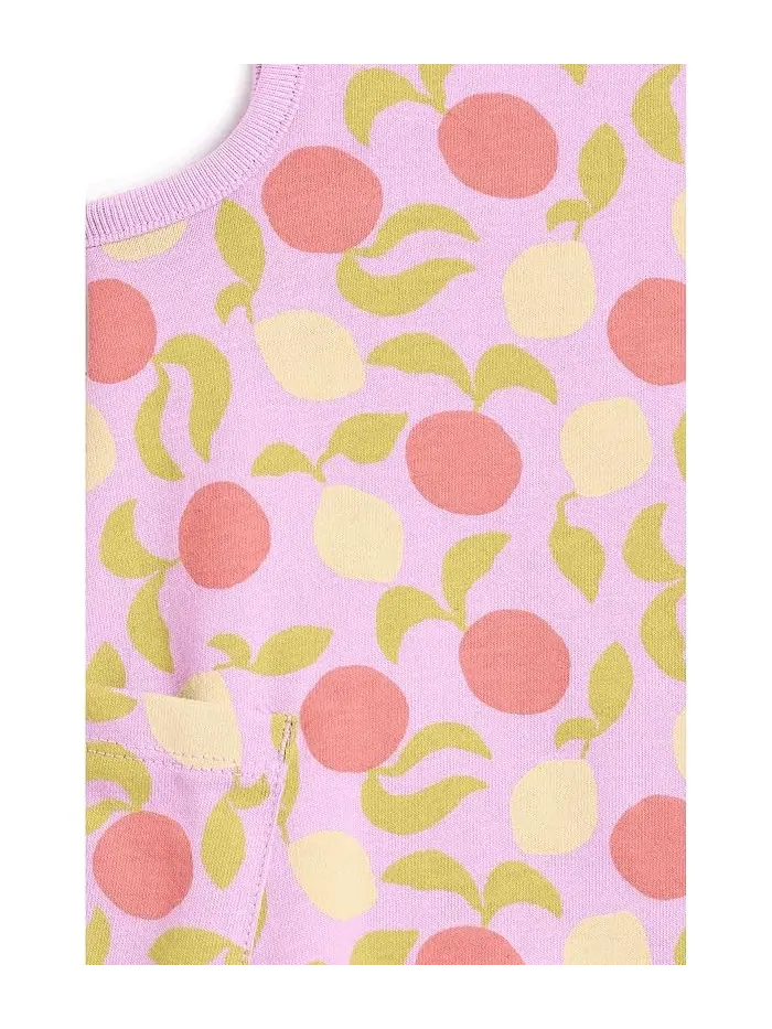 Детский комплект: платье без рукавов с карманами и шорты Sleeveless Pocket Dress & Shorts Set Hanna Andersson, розовый