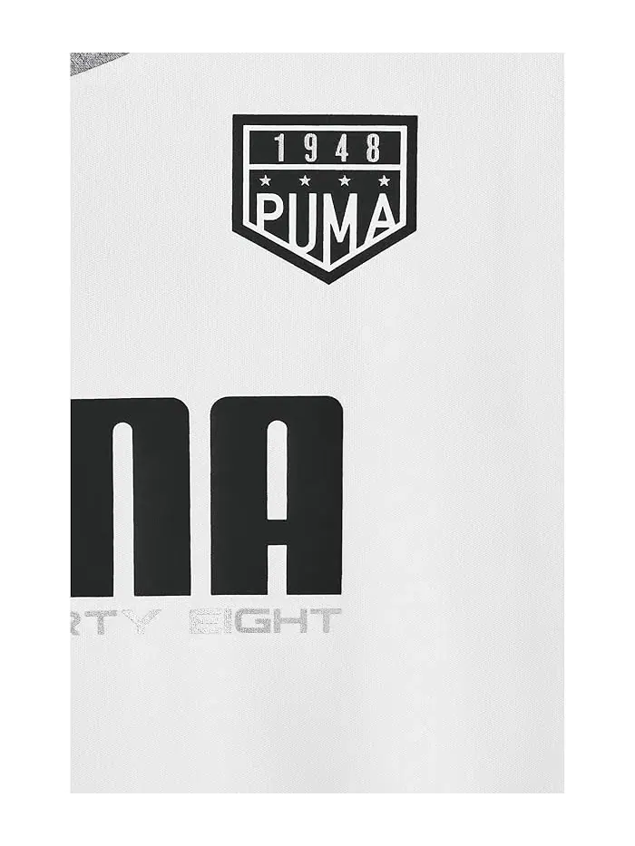 Детский комплект из футболки и шорт с принтом PUMA Kids — изображение 3 из 3, красный