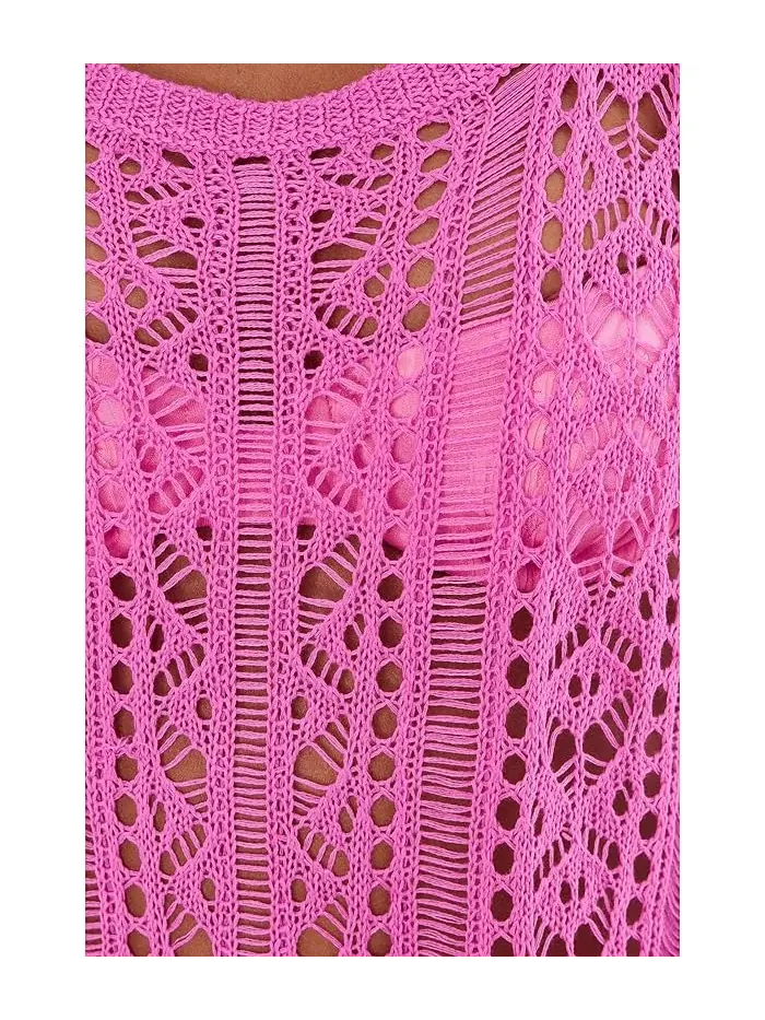 Туника BECCA Boho Bliss Sweater Knit — изображение 5 из 5, розоягодный