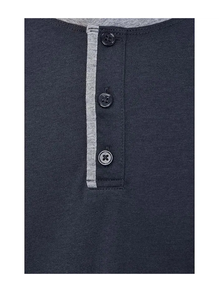 Лонгслив Henley Malibu Collection Barefoot Dreams — изображение 5 из 5, тауп