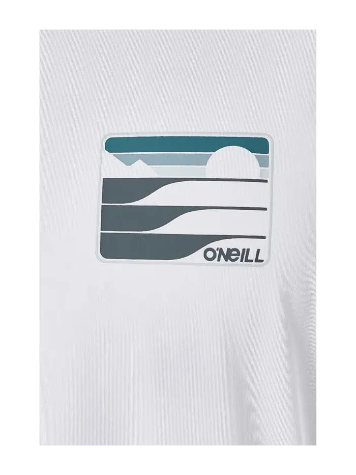 Лонгслив UPF 50+ Logo O'Neill — изображение 5 из 5, белый