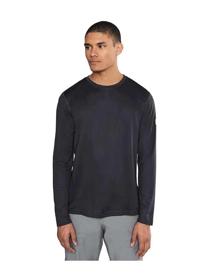 Лонгслив влагоотводящий HH Tech Crew Long Sleeve 2.0 Helly Hansen — изображение 1 из 5, черный