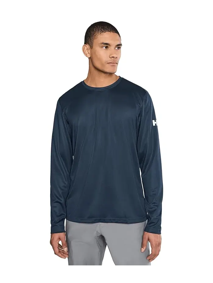 Лонгслив HH Tech Crew Long Sleeve 2.0 Helly Hansen — изображение 1 из 5, темно-синий