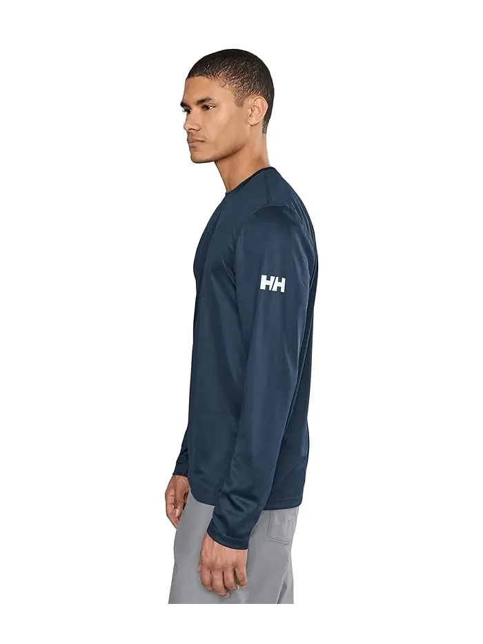 Лонгслив HH Tech Crew Long Sleeve 2.0 Helly Hansen — изображение 3 из 5, темно-синий