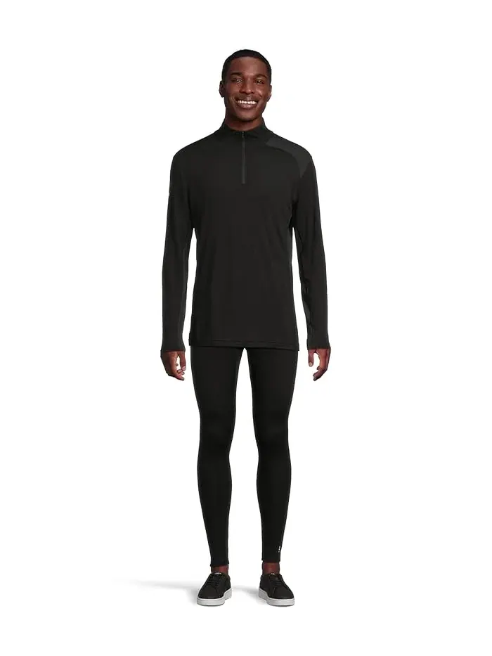 Лонгслив Active 1/4 Zip Smartwool — изображение 5 из 5, черный