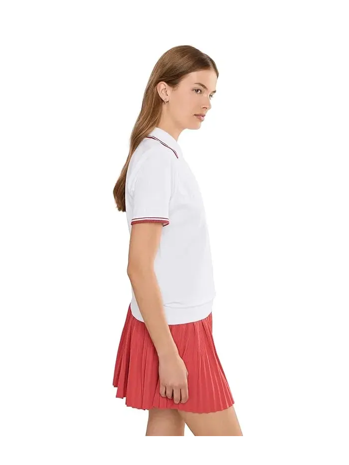 Повседневное поло Mickey Seamless Polo Varley — изображение 3 из 5, белый