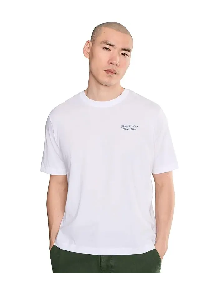 Футболка с принтом Rooftop Boyfriend TravisMathew — изображение 1 из 5, яркий белый
