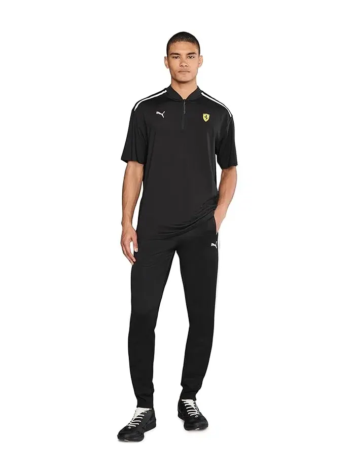 Футболка поло Cloudspun Scuderia Ferrari Premium PUMA — изображение 2 из 5, черный