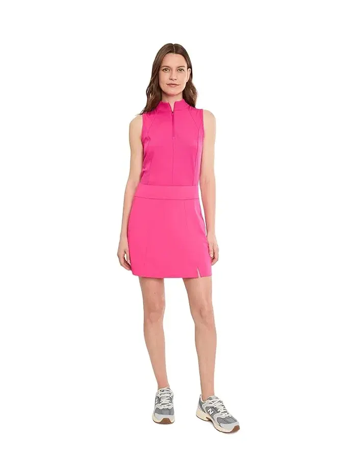 Поло Callaway Sleeveless Rib Play Polo — изображение 2 из 5, фиолетовый
