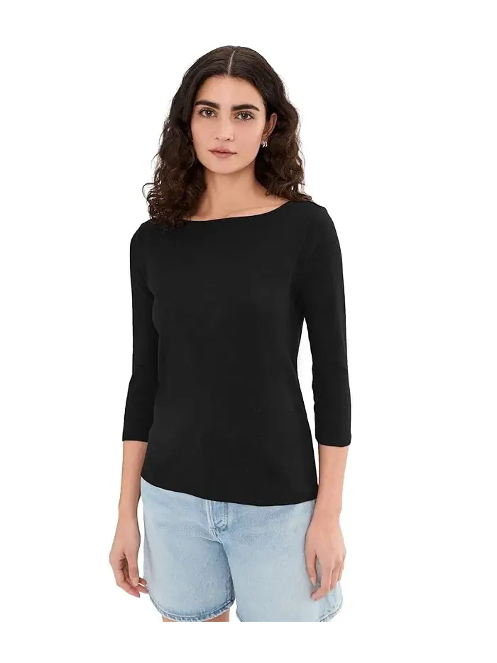 Футболка с лодочкой Tommy Bahama Ashby Isles — изображение 1 из 5, черный