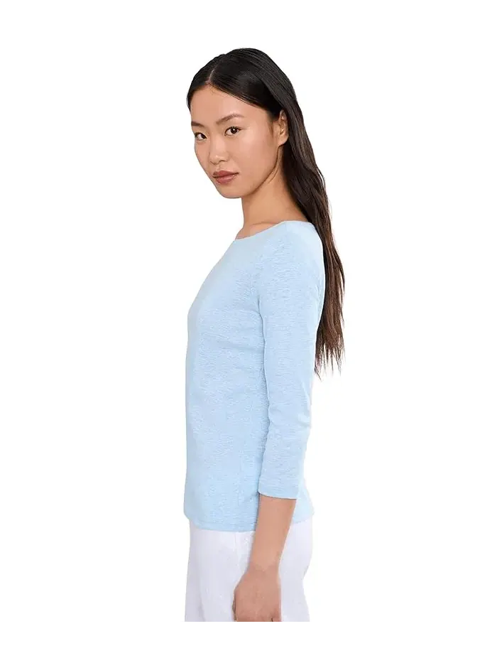 Футболка с воротником-лодочкой Ashby Isles Tommy Bahama — изображение 3 из 5, небесный