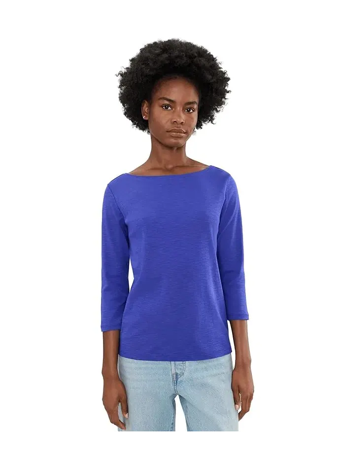 Футболка с воротником-лодочкой Ashby Isles Tommy Bahama — изображение 1 из 5, синий