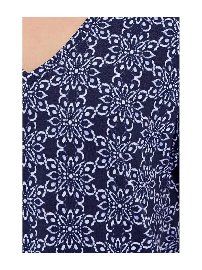 Футболка с принтом Kauai Coastal Tiles Tee Tommy Bahama — изображение 5 из 5, синий