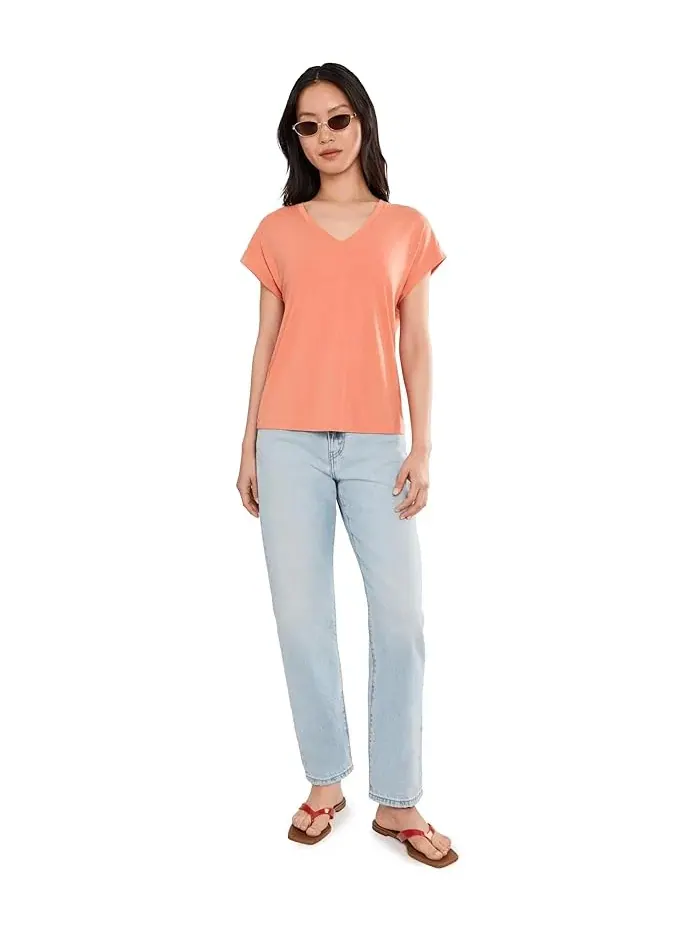 Футболка с V-образным вырезом Kauai Tommy Bahama — изображение 2 из 5, синий