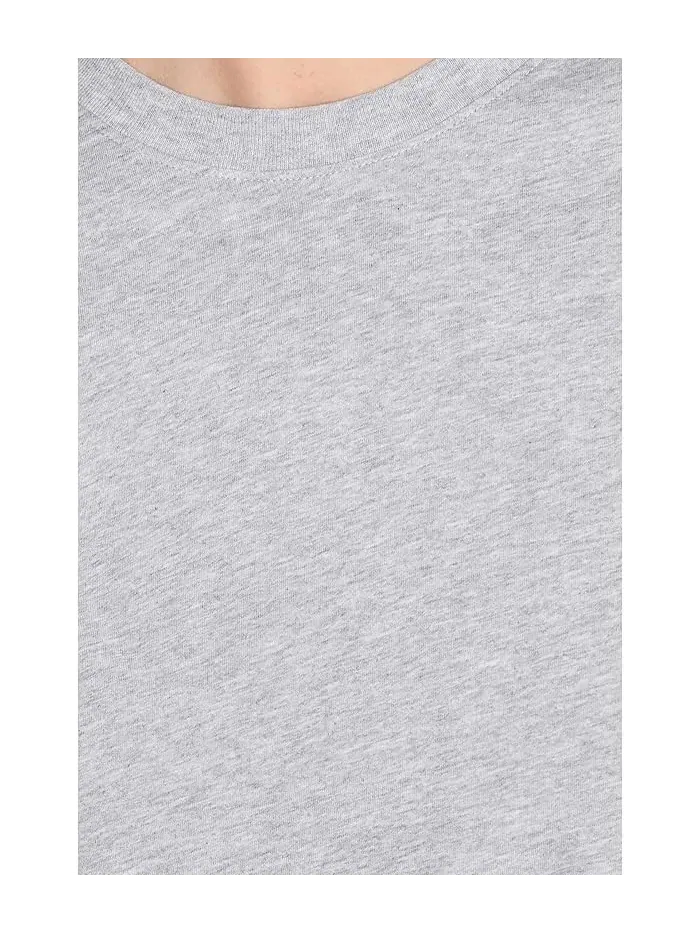 Футболка хлопковая Organic Cotton Essential Crew Neck Tee PACT — изображение 5 из 5, серый