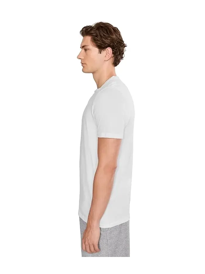 Футболка хлопковая Crew Neck Undershirt Commando — изображение 3 из 5, белый