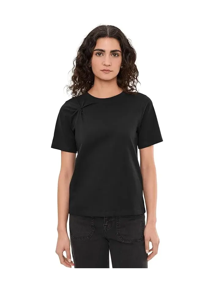 Футболка с твистом Soft Twist Tee Sanctuary — изображение 1 из 5, коллагеновый