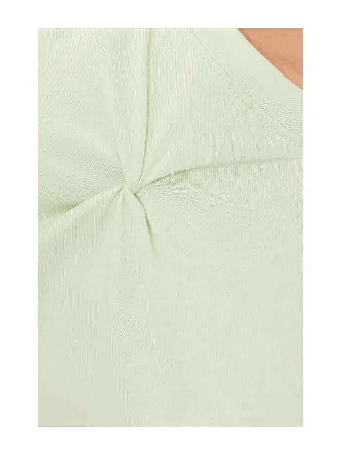 Футболка с twist-деталью Soft Twist Tee Sanctuary — изображение 5 из 5, белый