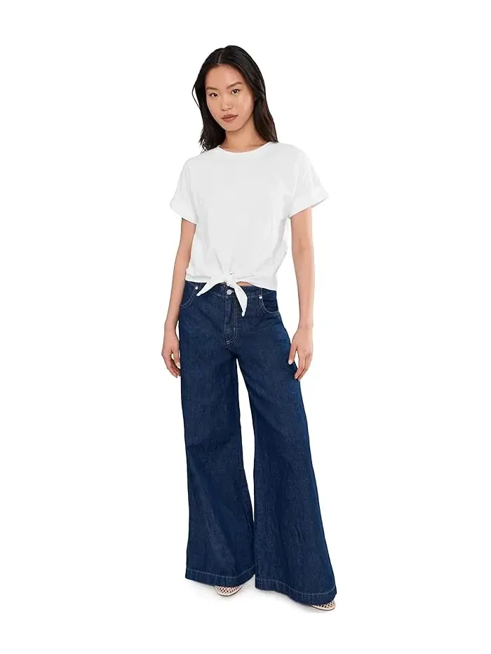 Футболка с завязками All Day Tie Tee Sanctuary — изображение 2 из 5, белый