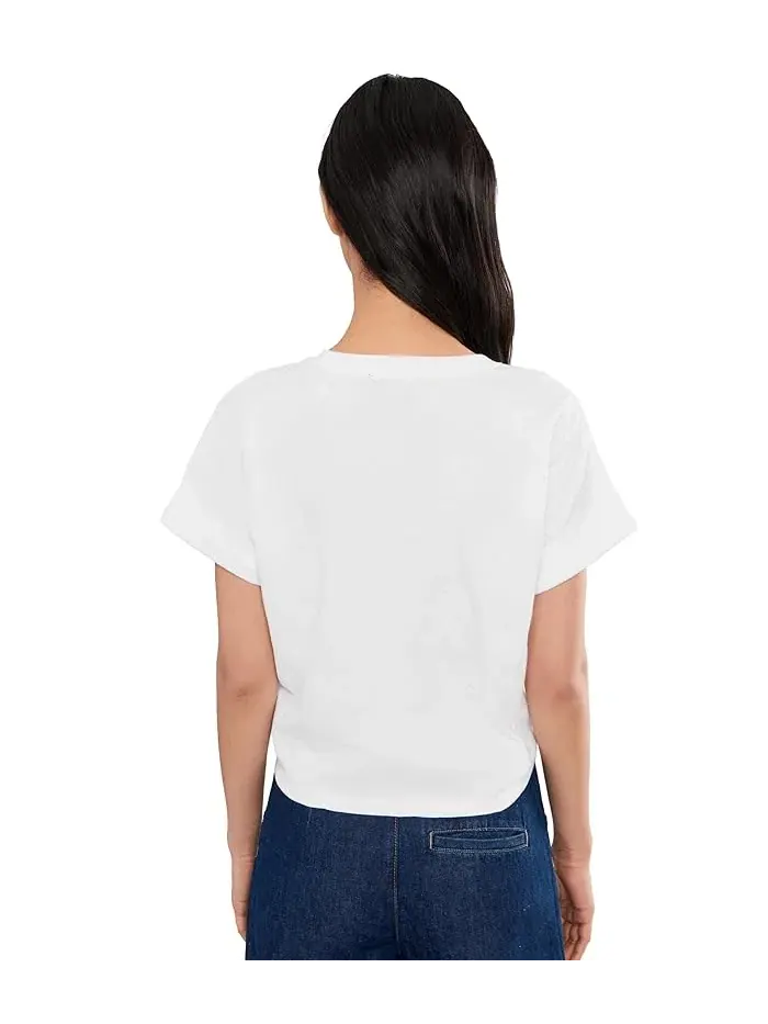 Футболка с завязками All Day Tie Tee Sanctuary — изображение 4 из 5, белый
