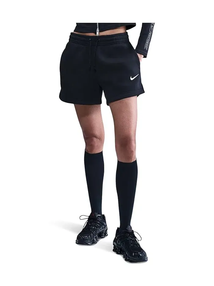 Шорты Nike Sportswear Phoenix Fleece — изображение 1 из 5, черный