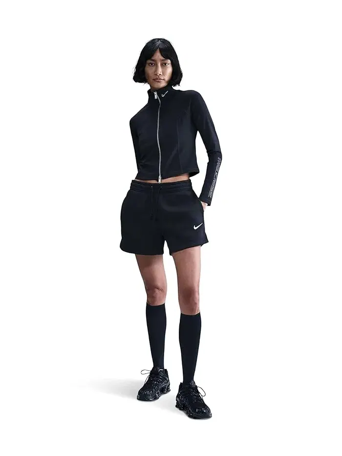 Шорты Nike Sportswear Phoenix Fleece — изображение 2 из 5, черный
