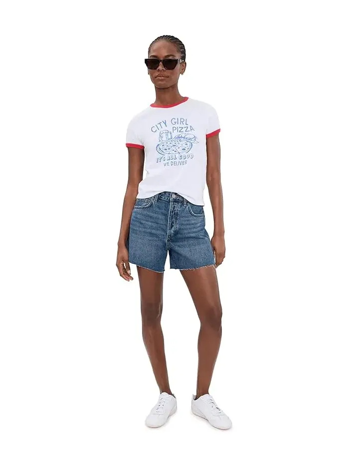 Шорты классические The Dylan 4 1/2 Joe's Jeans — изображение 2 из 5, лиазон