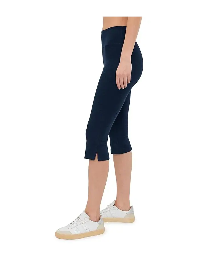 Леггинсы Spacedye Mid Rise Slit Pedal Pusher Beyond Yoga — изображение 3 из 5, темно-синий