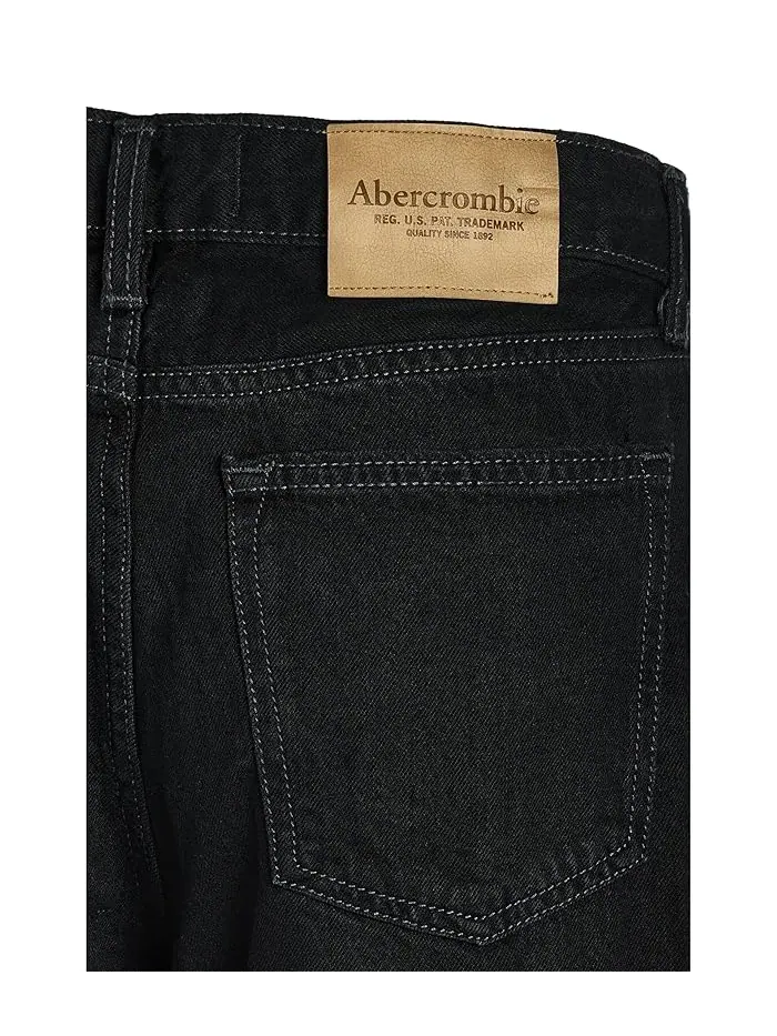 Джинсы Baggy Fit Afb abercrombie kids — изображение 3 из 5, приглушенный серый