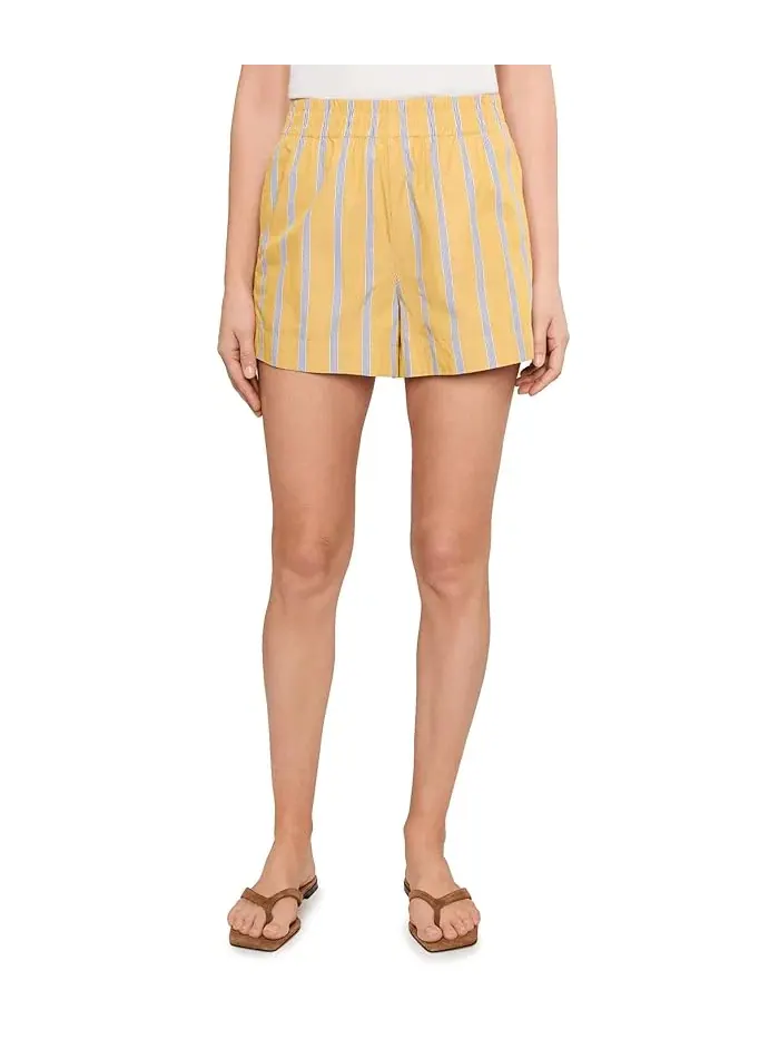 Шорты с эластичным поясом E Waist Pull-On Madewell — изображение 1 из 5, шампиньон