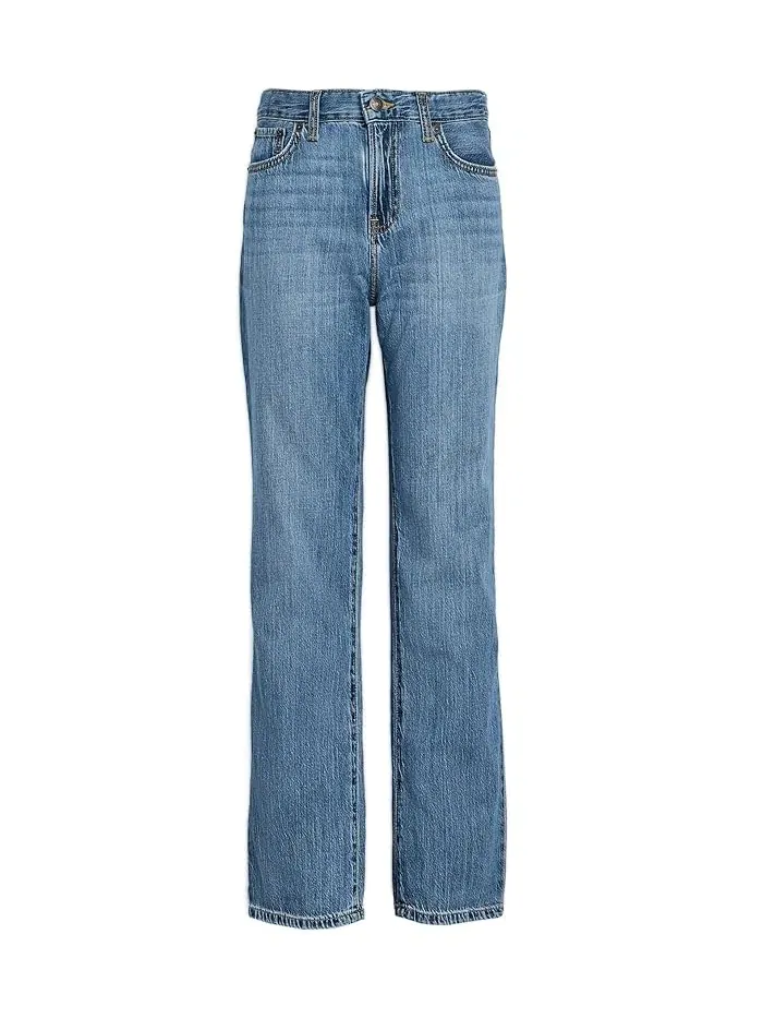 Джинсы свободного кроя Afb Loose Fit Jeans abercrombie kids — изображение 1 из 5, яркий белый