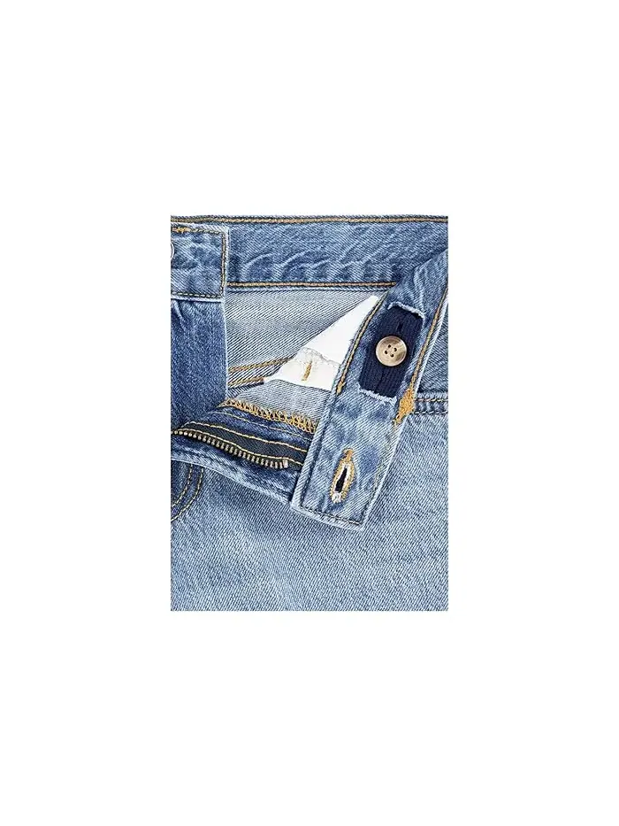 Джинсы свободного кроя Afb Loose Fit Jeans abercrombie kids — изображение 4 из 5, яркий белый