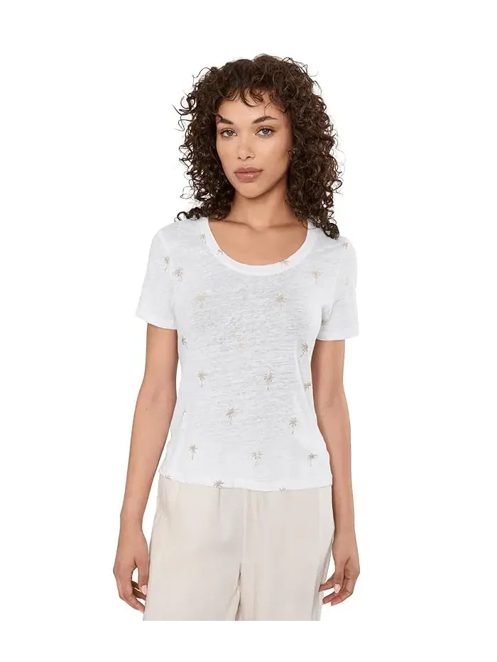Футболка Tommy Bahama Linnea Coastal Fronds — изображение 1 из 5, белый