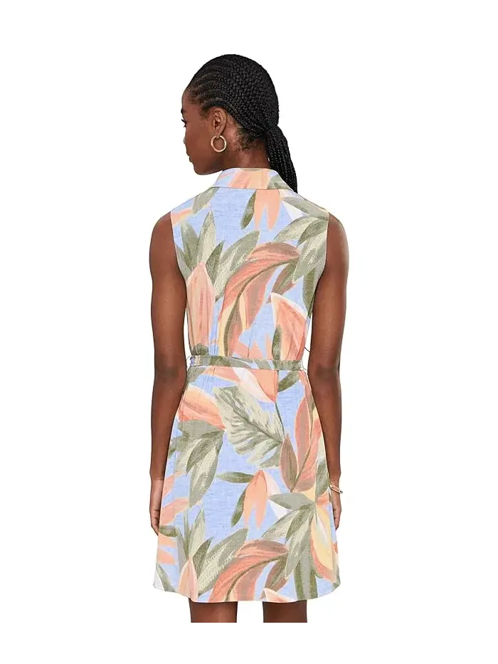 Платье-рубашка Carmela Beach Bloom Tommy Bahama — изображение 4 из 5, виноградные лужи