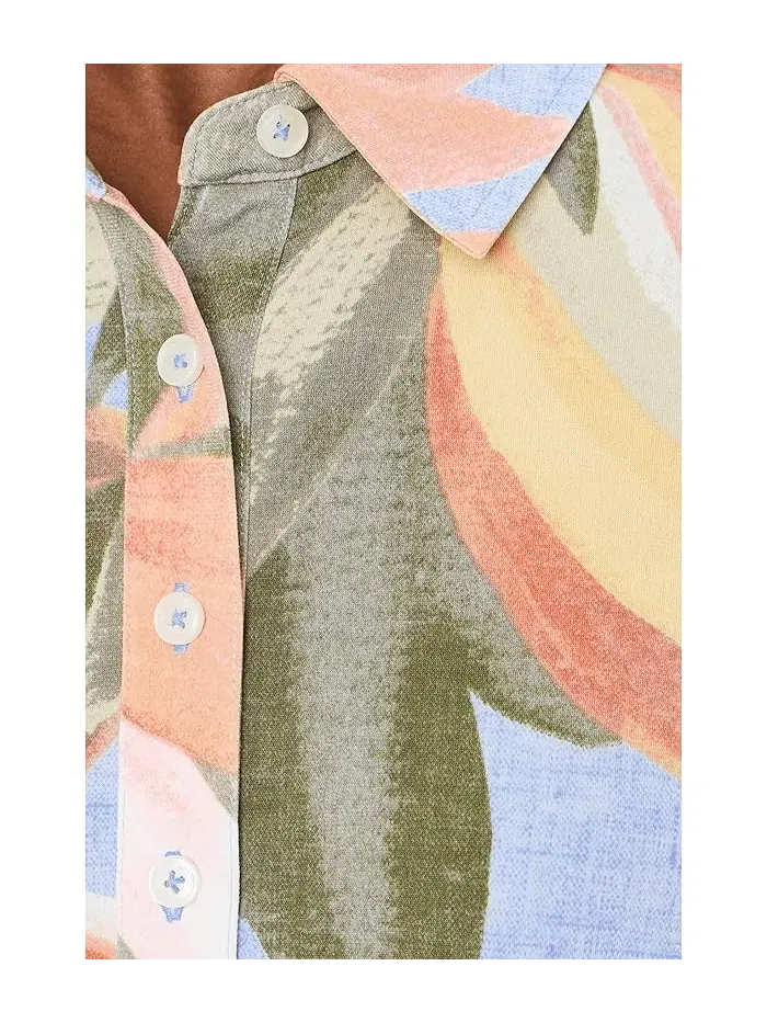 Платье-рубашка Carmela Beach Bloom Tommy Bahama — изображение 5 из 5, виноградные лужи