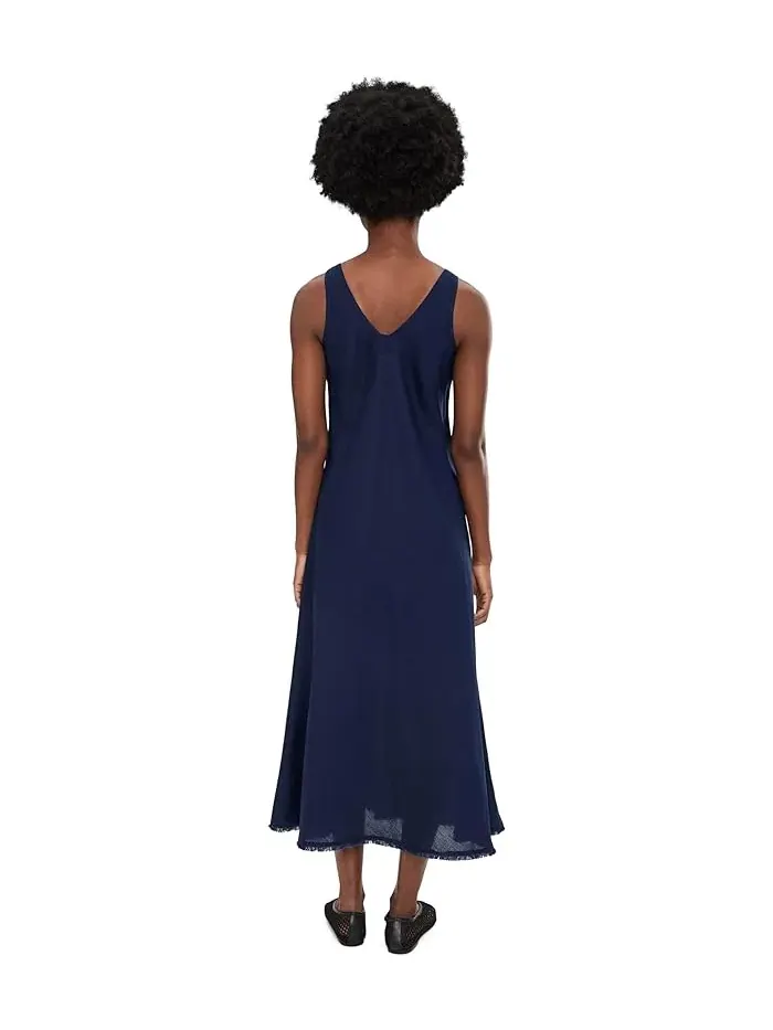 Платье-футляр без рукавов St. Lucia Bias Cut Tank Dress Tommy Bahama — изображение 4 из 5, темно-синий