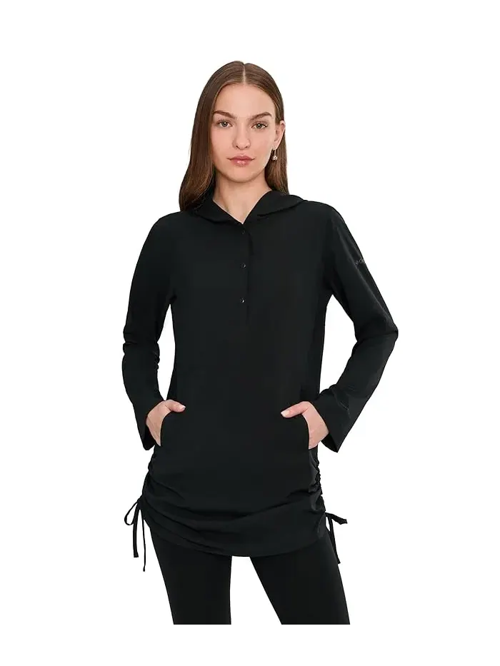 Рубашка с защитой UPF 50 PFG Castback Coverup Columbia — изображение 1 из 5, черный
