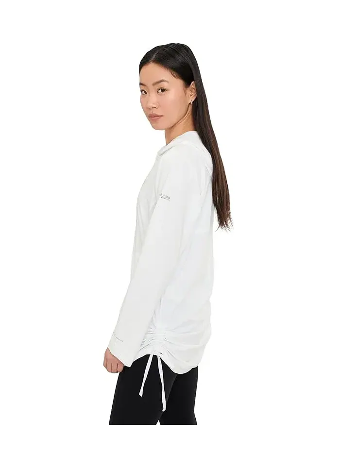 Рубашка с капюшоном PFG Castback Coverup Columbia — изображение 3 из 5, белый