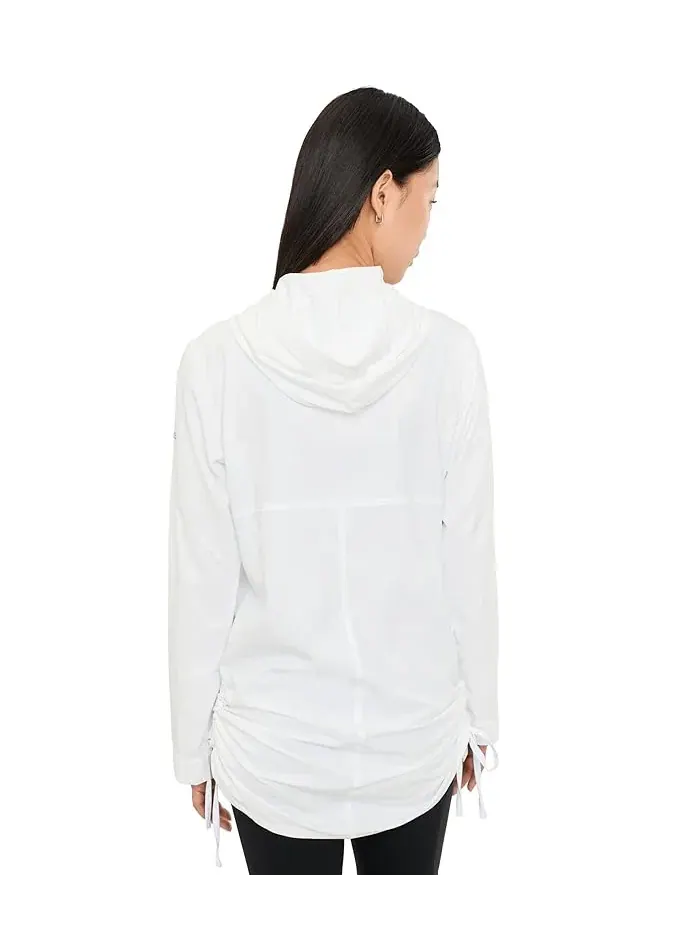 Рубашка с капюшоном PFG Castback Coverup Columbia — изображение 4 из 5, белый