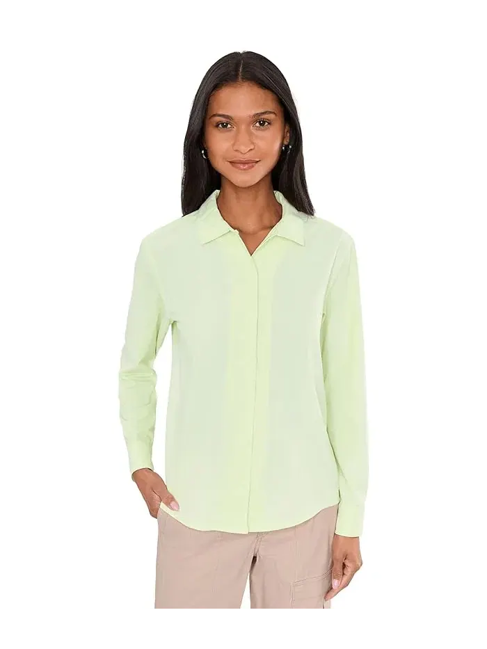 Рубашка Salathe Sun Shirt Long Sleeve Royal Robbins — изображение 1 из 5, кремовый