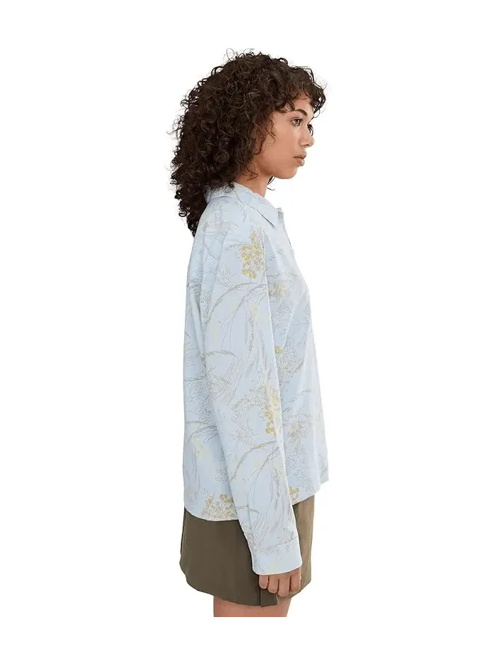 Рубашка Expedition III Long Sleeve Royal Robbins — изображение 3 из 5, синий
