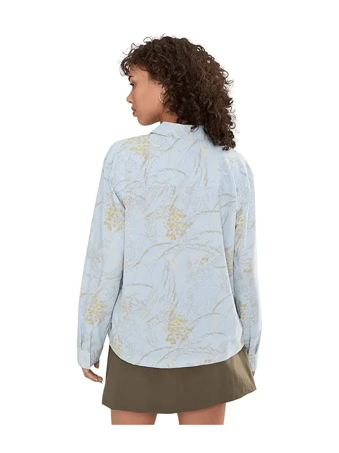 Рубашка Expedition III Long Sleeve Royal Robbins — изображение 4 из 5, синий