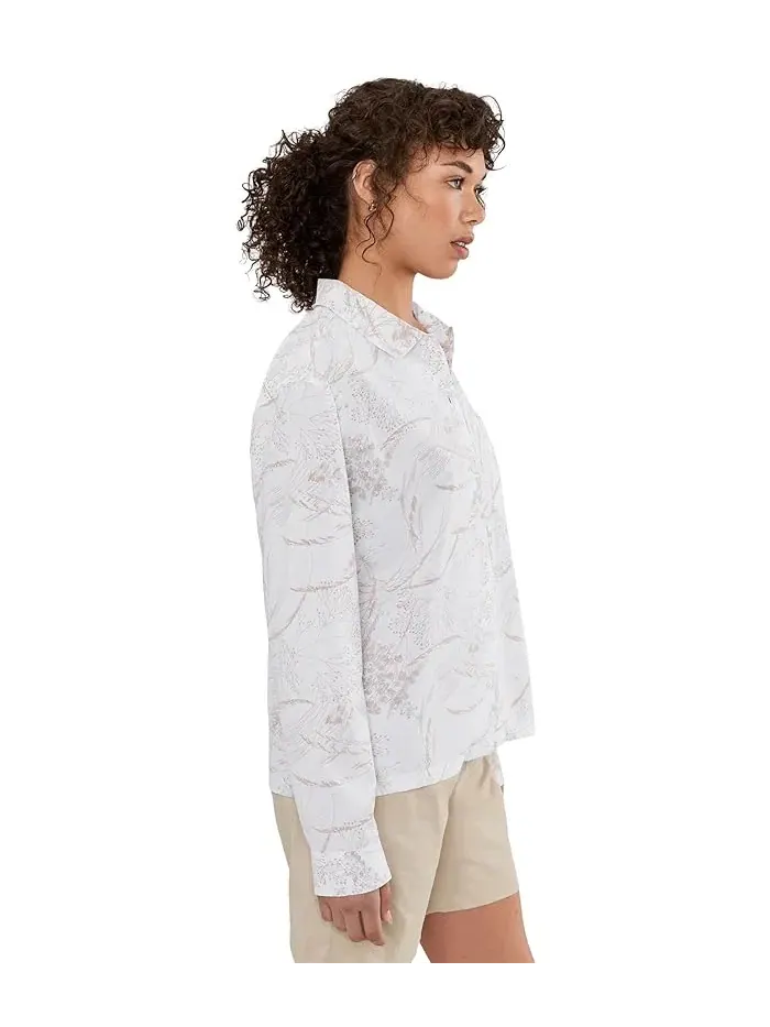 Рубашка Expedition III Long Sleeve Royal Robbins — изображение 3 из 5, белый