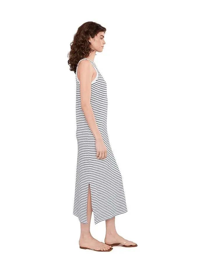 Платье-миди трикотажное полосатое Suncoast Loop Terry Tommy Bahama — изображение 3 из 5, кокос