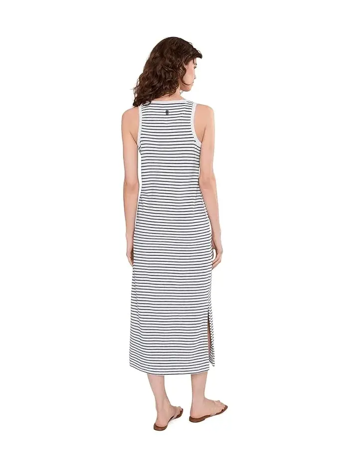 Платье-миди трикотажное полосатое Suncoast Loop Terry Tommy Bahama — изображение 4 из 5, кокос