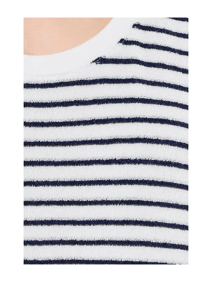 Платье-миди трикотажное полосатое Suncoast Loop Terry Tommy Bahama — изображение 5 из 5, кокос